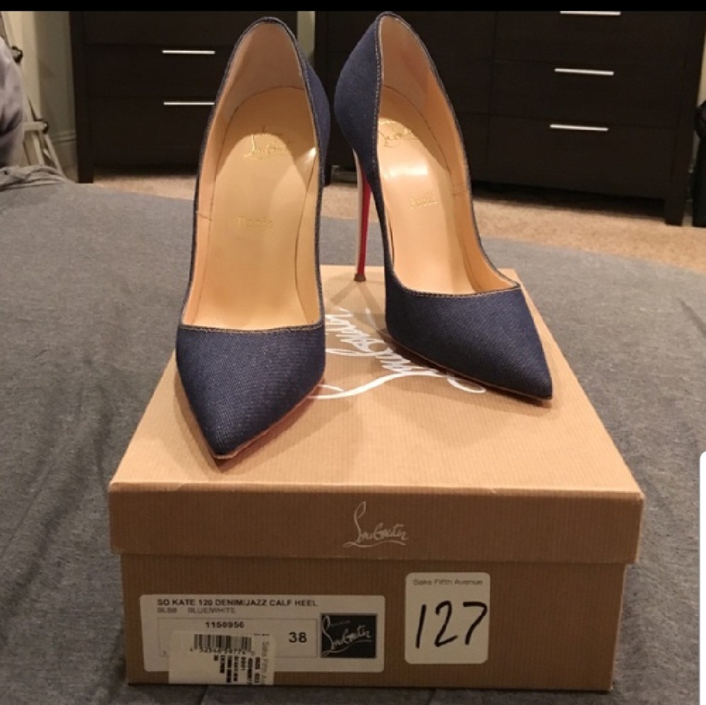 Christian Louboutin Denim So Kate 120